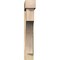 Ekena Millwork Westlake Block Rough Sawn Bracket w/ Offset Brace, Douglas Fir, 8"W x 42"D x 48"H BKT0806X42X48WTL05RDF - alternate 4